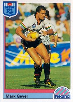 1992 Regina NSW Rugby League #39 Mark Geyer Front